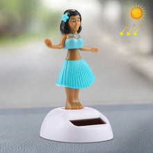 Load image into Gallery viewer, Solar Powered Bobble Head Dancing Toy Car Decoration Ornament Cute Hula Princess