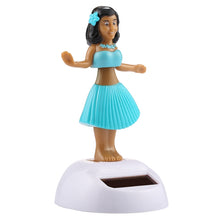 Load image into Gallery viewer, Solar Powered Bobble Head Dancing Toy Car Decoration Ornament Cute Hula Princess
