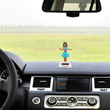 Load image into Gallery viewer, Solar Powered Bobble Head Dancing Toy Car Decoration Ornament Cute Hula Princess