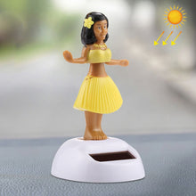 Load image into Gallery viewer, Solar Powered Bobble Head Dancing Toy Car Decoration Ornament Cute Hula Princess