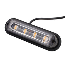 Load image into Gallery viewer, 12W 720LM 4-LED 18 Flash Patterns Car Strobe Emergency Warning Light Lamp, DC 12V, 4-LED Yellow Light, 4-LED White Light, 4-LED Blue Light, 4-LED White + Red Light, 4-LED White + Yellow Light, 4-LED Red + Blue