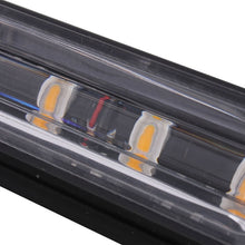 Load image into Gallery viewer, 12W 720LM 4-LED 18 Flash Patterns Car Strobe Emergency Warning Light Lamp, DC 12V, 4-LED Yellow Light, 4-LED White Light, 4-LED Blue Light, 4-LED White + Red Light, 4-LED White + Yellow Light, 4-LED Red + Blue