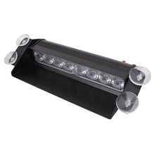 Load image into Gallery viewer, 8W 800LM 8-LED 3-Modes Adjustable Angle Car Strobe Flash Dash Emergency Light Warning Lamp with Suckers, DC 12V, White + Red, White + Yellow, Red + Blue, Blue, Red, White, Yellow