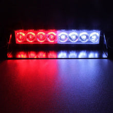 Load image into Gallery viewer, 8W 800LM 8-LED 3-Modes Adjustable Angle Car Strobe Flash Dash Emergency Light Warning Lamp with Suckers, DC 12V, White + Red, White + Yellow, Red + Blue, Blue, Red, White, Yellow