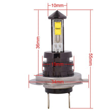 Load image into Gallery viewer, H7 20W 800LM White Light 4 CREE XT-E LED Car Fog Light Headlight Bulb, DC 12-24V, H7