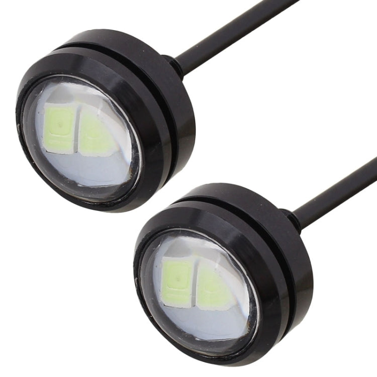 2 PCS 22.5mm 1.5W 150LM Ice Blue Light 3 LED SMD 5630 Spotlight Eagle Eye Light Daytime Running Light for Vehicles, S-CMS-3700B, S-CMS-3700F, S-CMS-3700G, S-CMS-3700L, S-CMS-3700R, S-CMS-3700W, S-CMS-3700Y