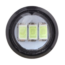 Load image into Gallery viewer, 2 PCS 22.5mm 1.5W 150LM Ice Blue Light 3 LED SMD 5630 Spotlight Eagle Eye Light Daytime Running Light for Vehicles, S-CMS-3700B, S-CMS-3700F, S-CMS-3700G, S-CMS-3700L, S-CMS-3700R, S-CMS-3700W, S-CMS-3700Y