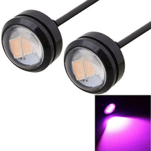 Load image into Gallery viewer, 2 PCS 22.5mm 1.5W 150LM Ice Blue Light 3 LED SMD 5630 Spotlight Eagle Eye Light Daytime Running Light for Vehicles, S-CMS-3700B, S-CMS-3700F, S-CMS-3700G, S-CMS-3700L, S-CMS-3700R, S-CMS-3700W, S-CMS-3700Y