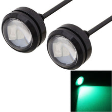 Load image into Gallery viewer, 2 PCS 22.5mm 1.5W 150LM Ice Blue Light 3 LED SMD 5630 Spotlight Eagle Eye Light Daytime Running Light for Vehicles, S-CMS-3700B, S-CMS-3700F, S-CMS-3700G, S-CMS-3700L, S-CMS-3700R, S-CMS-3700W, S-CMS-3700Y