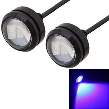 Load image into Gallery viewer, 2 PCS 22.5mm 1.5W 150LM Ice Blue Light 3 LED SMD 5630 Spotlight Eagle Eye Light Daytime Running Light for Vehicles, S-CMS-3700B, S-CMS-3700F, S-CMS-3700G, S-CMS-3700L, S-CMS-3700R, S-CMS-3700W, S-CMS-3700Y
