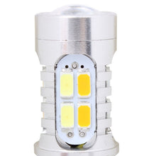Load image into Gallery viewer, 2PCS 1157/BAY15D 10W 700LM  Yellow + White Light 20-LED SMD 5630 Car Brake Light Lamp Bulb, Constant Current, DC 12-24V, 1157