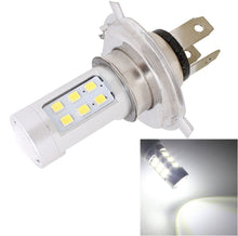 Load image into Gallery viewer, H4 4.2W 630LM White Light 21 LED 2835 SMD Car Headlamp Bulb, Constant Current, DC 12-24V, H4 4.2W