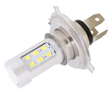 Load image into Gallery viewer, H4 4.2W 630LM White Light 21 LED 2835 SMD Car Headlamp Bulb, Constant Current, DC 12-24V, H4 4.2W
