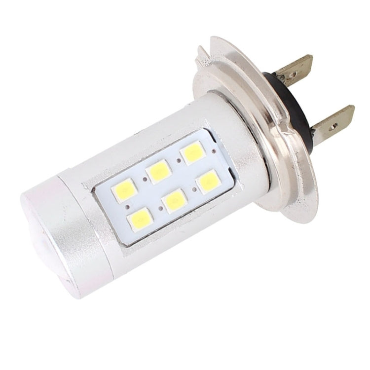 2 PCS H7 4.2W 630LM White Light 21 LED 2835 SMD Car Front Fog Light Lamp Bulb,  DC 12V, H7