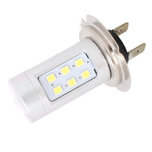Load image into Gallery viewer, 2 PCS H7 4.2W 630LM White Light 21 LED 2835 SMD Car Front Fog Light Lamp Bulb,  DC 12V, H7
