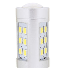 Load image into Gallery viewer, 2 PCS T25 4.2W 630LM White Light Dual Wires 21 LED 2835 SMD Car Brake Light Daytime Running Light Bulb,  DC 12V, T25 Dual Wires