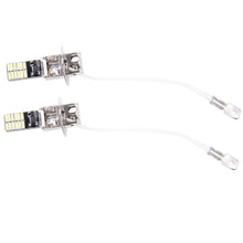 Load image into Gallery viewer, 2 PCS H3 4.8W 720LM 6500K White Light 24 LED SMD 4014 Error-Free Canbus Car Clearance Lights Lamp, DC 12V, H3+4.8W 720LM/6500K