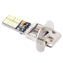 Load image into Gallery viewer, 2 PCS H3 4.8W 720LM 6500K White Light 24 LED SMD 4014 Error-Free Canbus Car Clearance Lights Lamp, DC 12V, H3+4.8W 720LM/6500K
