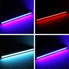 Load image into Gallery viewer, 2 PCS 6W*2 DRL LED Light Bar Car Light Source Waterproof Daytime Running Lights, DC 12V, NCD-17BK Blue Light, NCD-17BK ICE Blue Light
