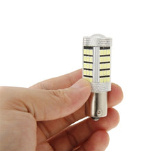 Load image into Gallery viewer, 2 PCS 1156/BA15S 3W White 66 LED SMD 2835 Brake Light for Vehicles, DC 12V, 1156