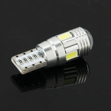 Load image into Gallery viewer, T10 2W White 130LM 6 LED SMD 5730 Backup Reverse Light Turn Signal Bulb for Vehicles, DC 12V, T10 2W