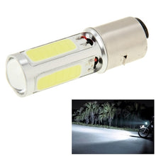 Load image into Gallery viewer, BA20D 6W White 250LM 5 LED COB Car Stop Brake Light Front Rear Turn Signal Lights for Motorcycle / Vehicles, DC 12V, 6W 250LM