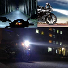Load image into Gallery viewer, BA20D 6W White 250LM 5 LED COB Car Stop Brake Light Front Rear Turn Signal Lights for Motorcycle / Vehicles, DC 12V, 6W 250LM