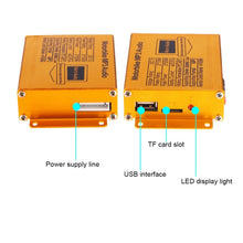 Load image into Gallery viewer, Motorcycle Anti-theft Digital MP3 with 3.0 inch Speaker, FM Radio &amp; Remote Control, Support SD Card &amp; USB Flash Disk
