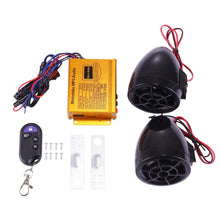 Load image into Gallery viewer, Motorcycle Anti-theft Digital MP3 with 3.0 inch Speaker, FM Radio &amp; Remote Control, Support SD Card &amp; USB Flash Disk