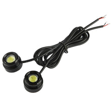 Load image into Gallery viewer, 2x 1.5W Waterproof Eagle Eye Light White LED Light for Vehicles, Cable Length: 65cm, 1.5W