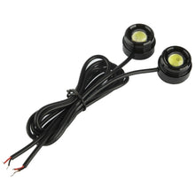 Load image into Gallery viewer, 2x 1.5W Waterproof Eagle Eye Light White LED Light for Vehicles, Cable Length: 65cm, 1.5W