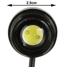 Load image into Gallery viewer, 2x 1.5W Waterproof Eagle Eye Light White LED Light for Vehicles, Cable Length: 65cm, 1.5W
