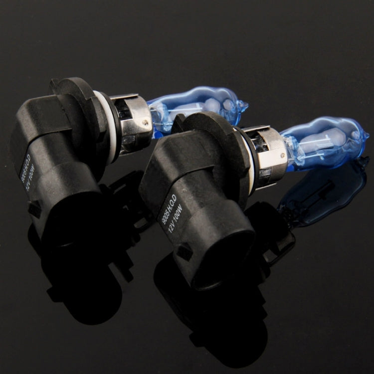 Halogen Bulb, Super White Car Headlight Bulb, 12 V / 100W, 6000K 2400 LM  (Pair), HOD 9005, HOD H4, HOD 9006, HOD H3, HOD H7