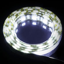 Load image into Gallery viewer, White 60 LED 5050 SMD Waterproof Flexible Car Strip Light, DC 12V, Length: 1m, S-CMS-8113R, S-CMS-8113W