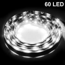 Load image into Gallery viewer, 5 PCS 1.7W 60 LED 3528 SMD Waterproof Flexible Car Strip Light, DC 12V, Length: 1m, White Light, Blue Light