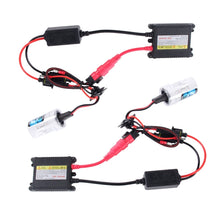 Load image into Gallery viewer, DC12V 35W 2x H3 Slim HID Xenon Light, High Intensity Discharge Lamp, H3, Color Temperature: 8000K, H3, Color Temperature: 6000K