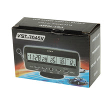 Load image into Gallery viewer, 3.6 inch LCD Car Digital Thermometer with Time / Date / Week / Alarm / Car Storage Battery Voltage Display, 3.6 inch Digital Thermometer