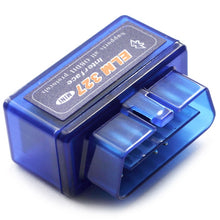 Load image into Gallery viewer, Super Mini ELM327 Bluetooth OBDII V2.1 Car Diagnostic Interface Tool, Support OBDII-ISO 9141-2, ISO 14230-4(KWP2000), CAN ISO-15765-4, ELM327