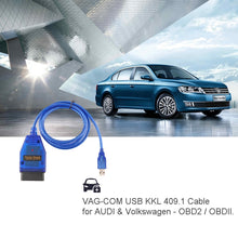 Load image into Gallery viewer, USB Cable KKL VAG-COM Car Auto Scanner Scan Tool for VW/Audi 409.1, KKL VAG-COM