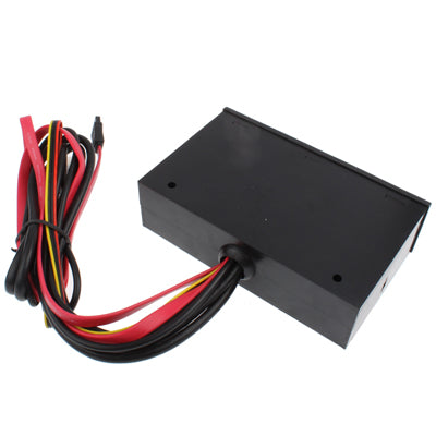 5.25 inch Media PC Dashboard Card Reader 2 x USB 3.0 + 6 x USB 2.0 SATA, 2 x USB 3.0 + 6 x USB 2.0 SATA