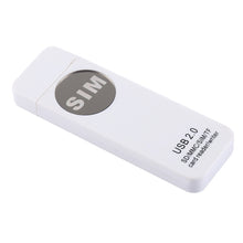 Load image into Gallery viewer, USB Universal Card Reader, Support SD / MMC /SIM / TF Card, White