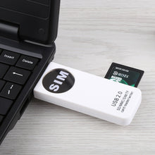 Load image into Gallery viewer, USB Universal Card Reader, Support SD / MMC /SIM / TF Card, White