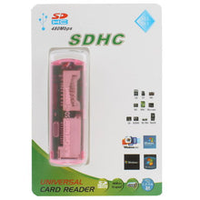 Load image into Gallery viewer, USB 2.0 Multi Card Reader, Support SD/MMC, MS, TF, M2 Card