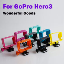 Load image into Gallery viewer, TMC High Quality Tripod Cradle Frame Mount Housing for GoPro HERO4 /3+ /3, HR191, HR191(Black), HR191(Blue), HR191(Orange), HR191(Grey), HR191(Dark Blue), HR191(Pink), HR191(Yellow), HR191(Magenta)