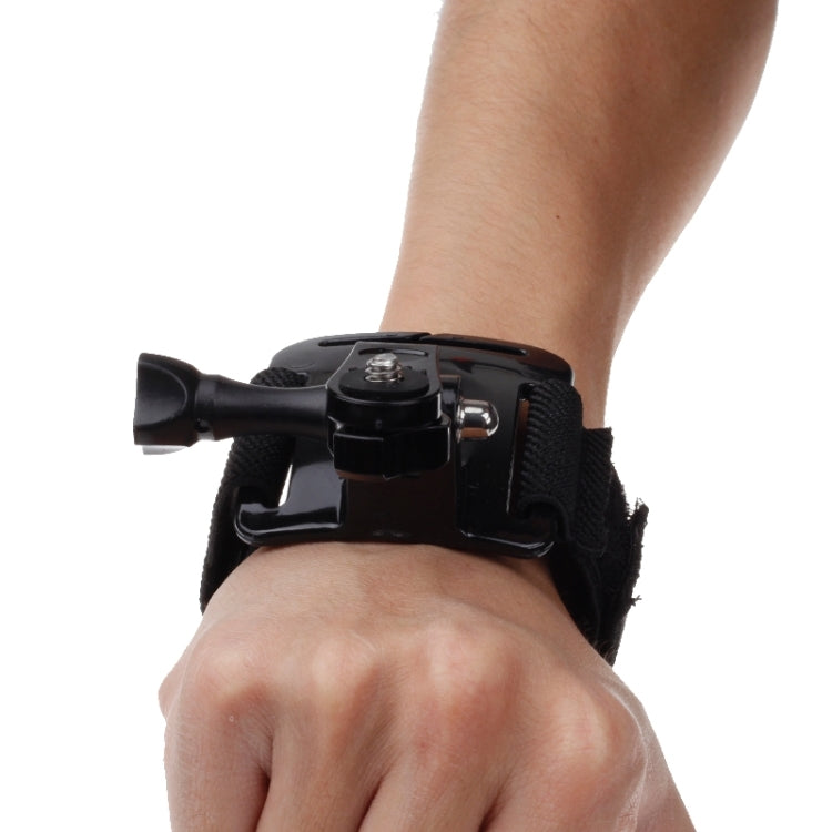 GP110 Arm Belt / Wrist Strap + Connecter Mount for GoPro, Insta360, DJI and Other Action Cameras, GP110