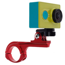 Load image into Gallery viewer, Bicycle Handlebar Holder with Connector Mount for Xiaomi Yi Sport Camera(XM34), Connector Mount (Red), Connector Mount (Black)
