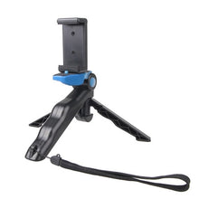 Load image into Gallery viewer, Portable Hand Grip / Mini Tripod Stand Steadicam Curve with Straight Clip for GoPro HERO 4 / 3 / 3+ / SJ4000 / SJ5000 / SJ6000 Sports DV / Digital Camera /  iPhone , Galaxy and other Mobile Phone