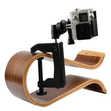 Load image into Gallery viewer, Desktop Fixed Clamp Holder Mount with Tripod Adapter for GoPro, Insta360, DJI and Other Action Cameras, Clamp Size: 1 - 6 cm, Table Clamp