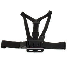 Load image into Gallery viewer, Extreme Sport Front Chest Elastic Belt Shoulder Strap Mount Holder for GoPro, Insta360, DJI and Other Action Cameras, Front Chest