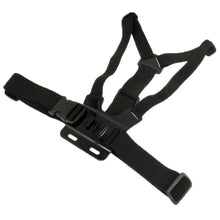 Load image into Gallery viewer, Extreme Sport Front Chest Elastic Belt Shoulder Strap Mount Holder for GoPro, Insta360, DJI and Other Action Cameras, Front Chest